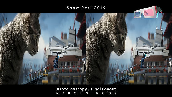 3D Stereoscopic / Final Layout Show Reel SBS